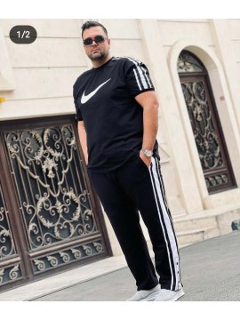 ست تیشرت و اسلش نایک کد 1471